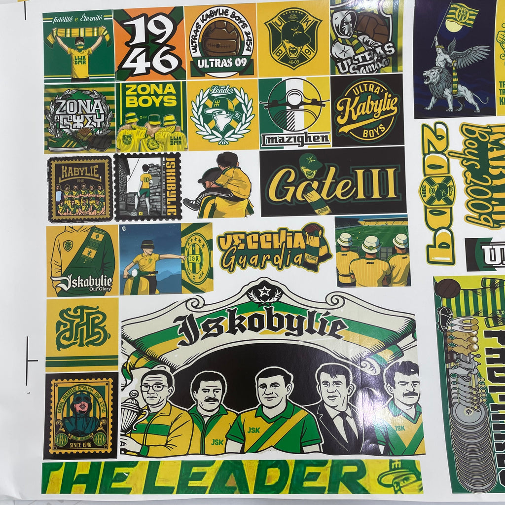 Rolo JSK – 75 Stickers 💚💛
