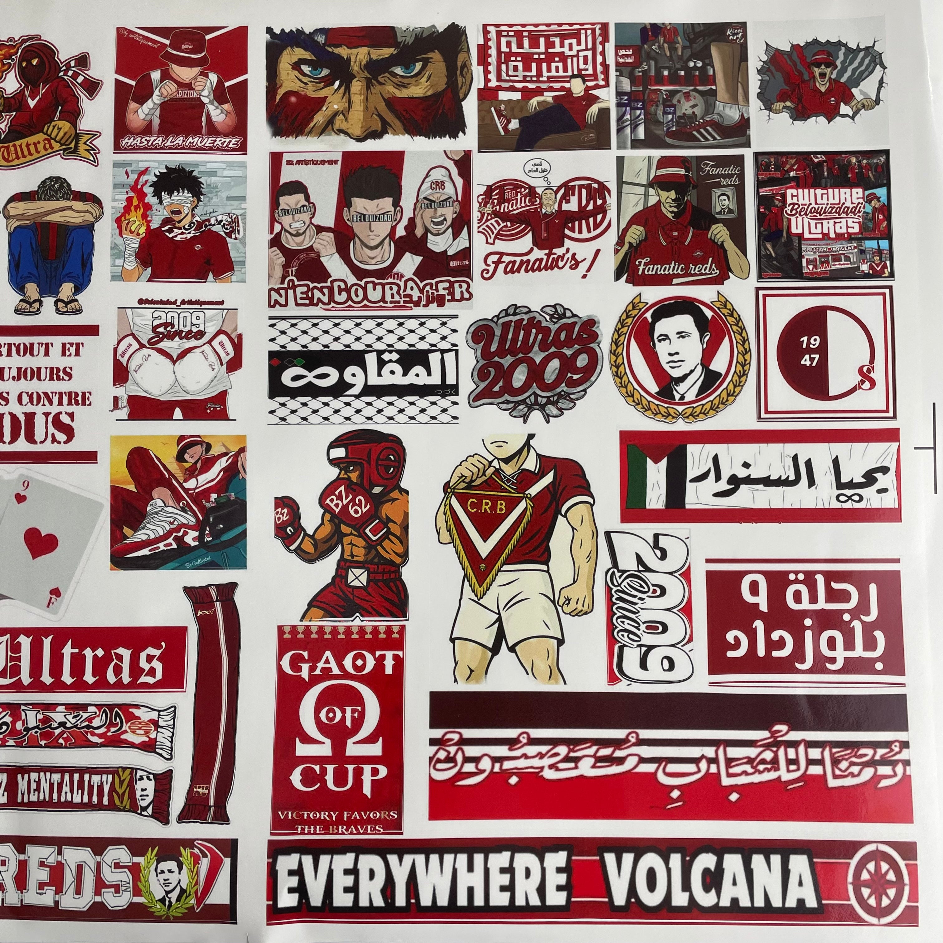 Rolo CRB – 75 Stickers ❤️🤍