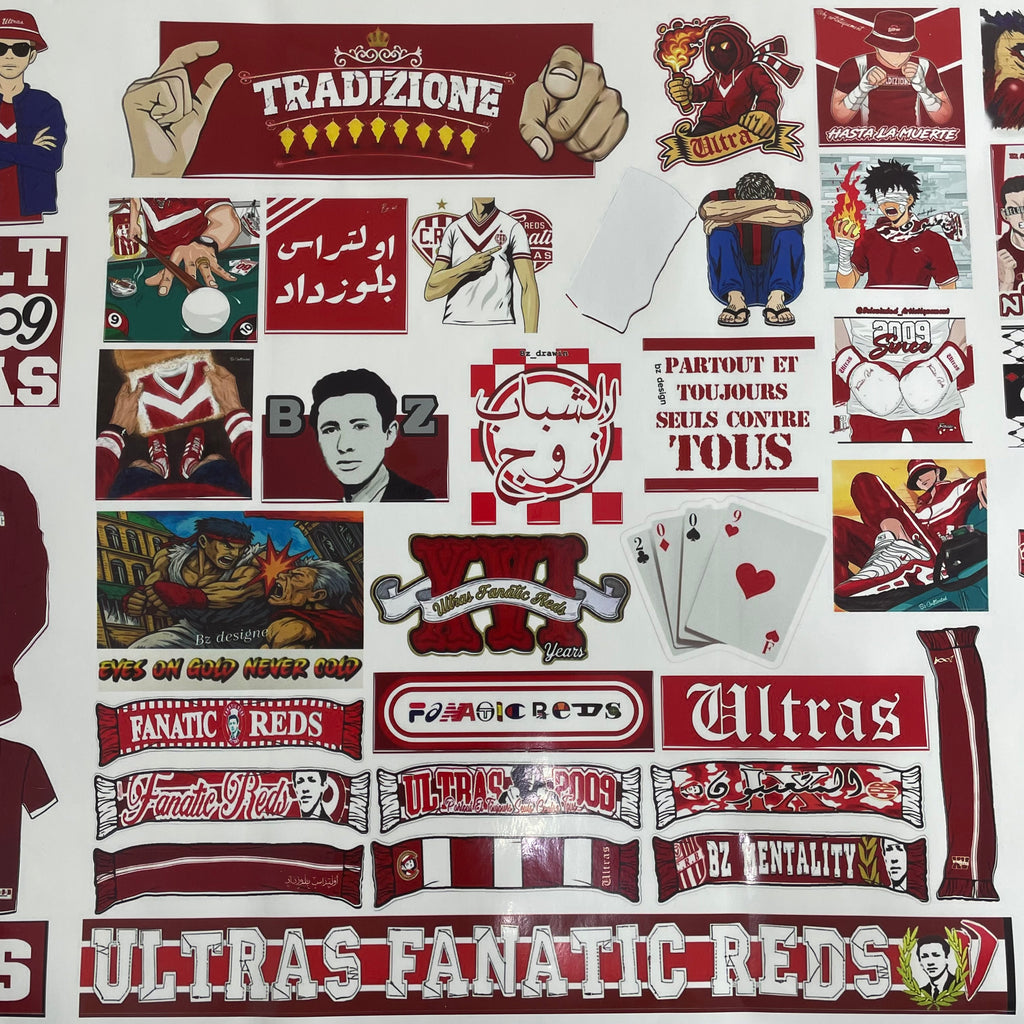 Rolo CRB – 75 Stickers ❤️🤍