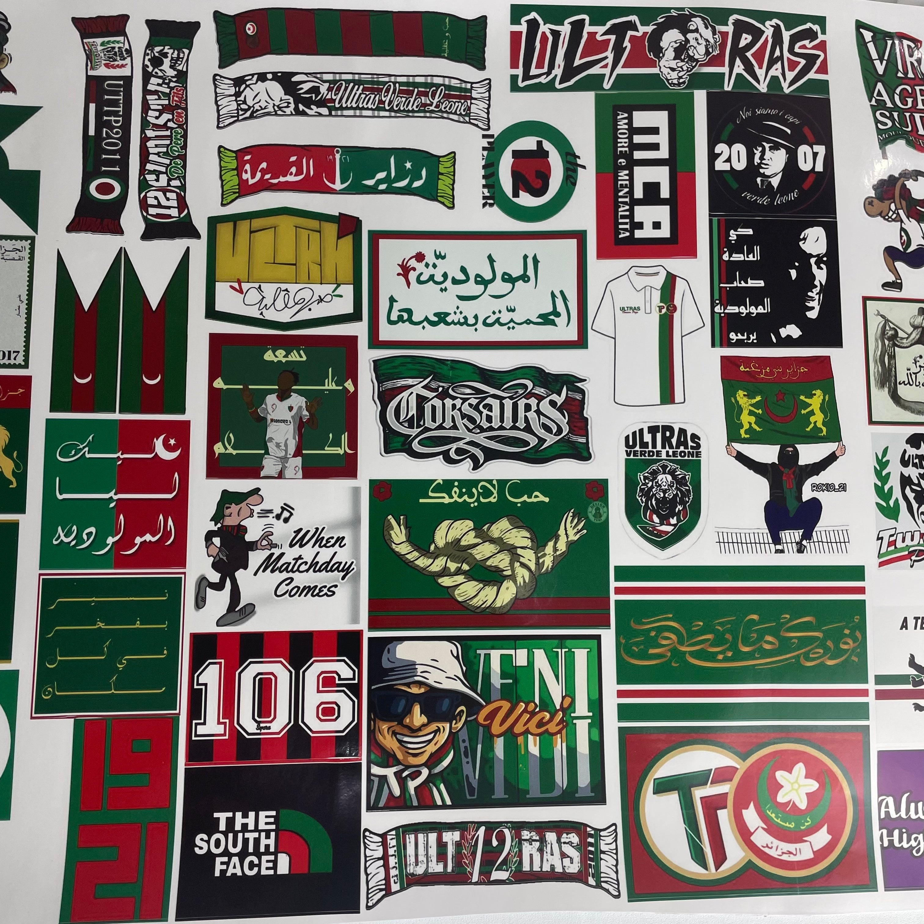 MCA Rolo  – 75 Stickers 💚❤️