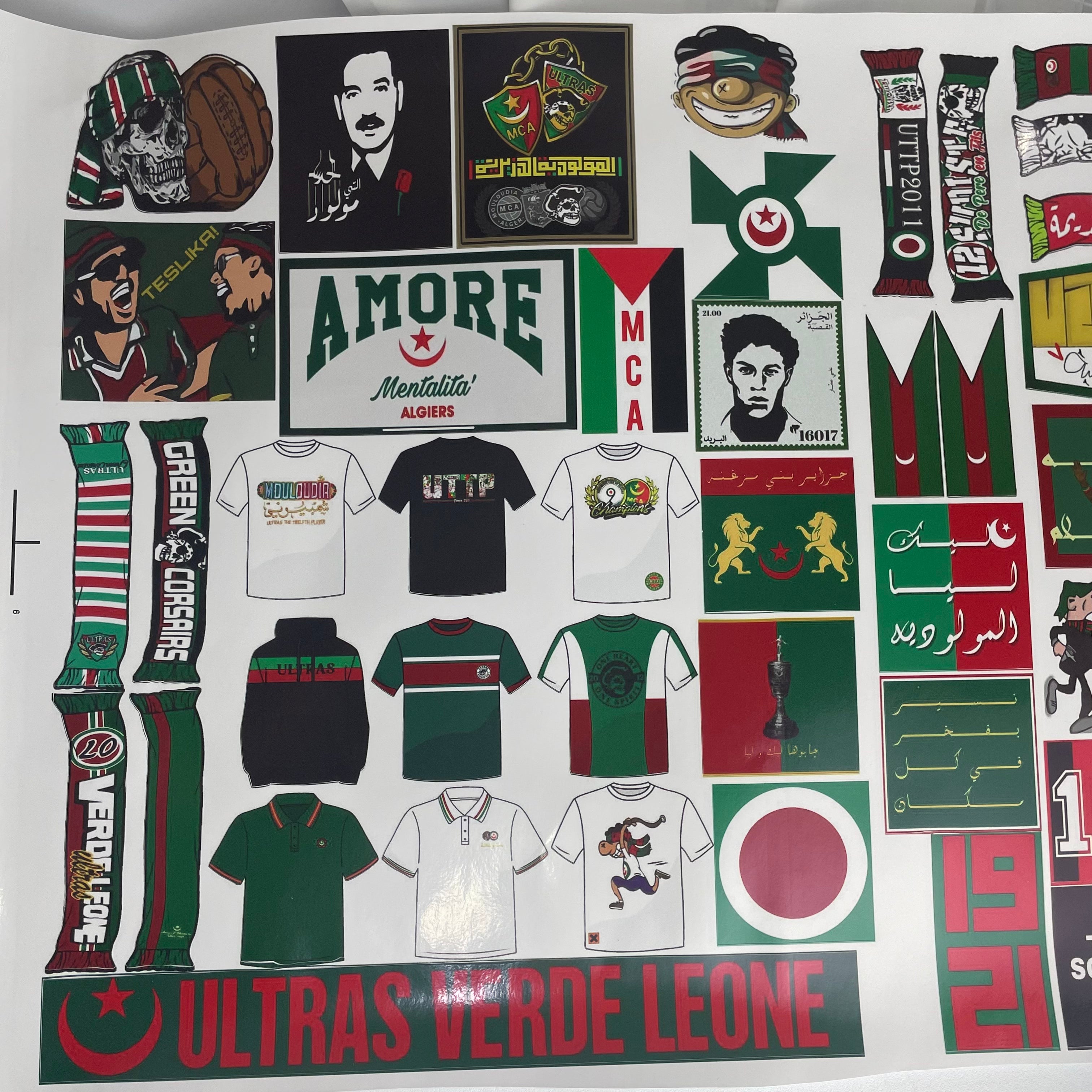 MCA Rolo  – 75 Stickers 💚❤️