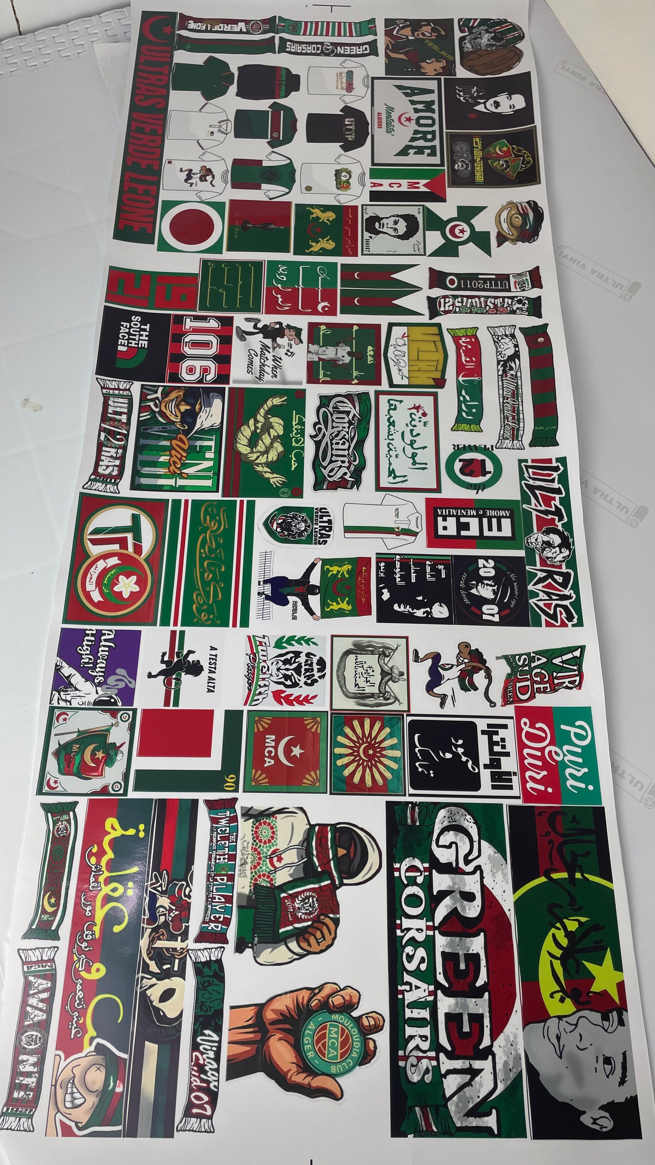 MCA Rolo  – 75 Stickers 💚❤️