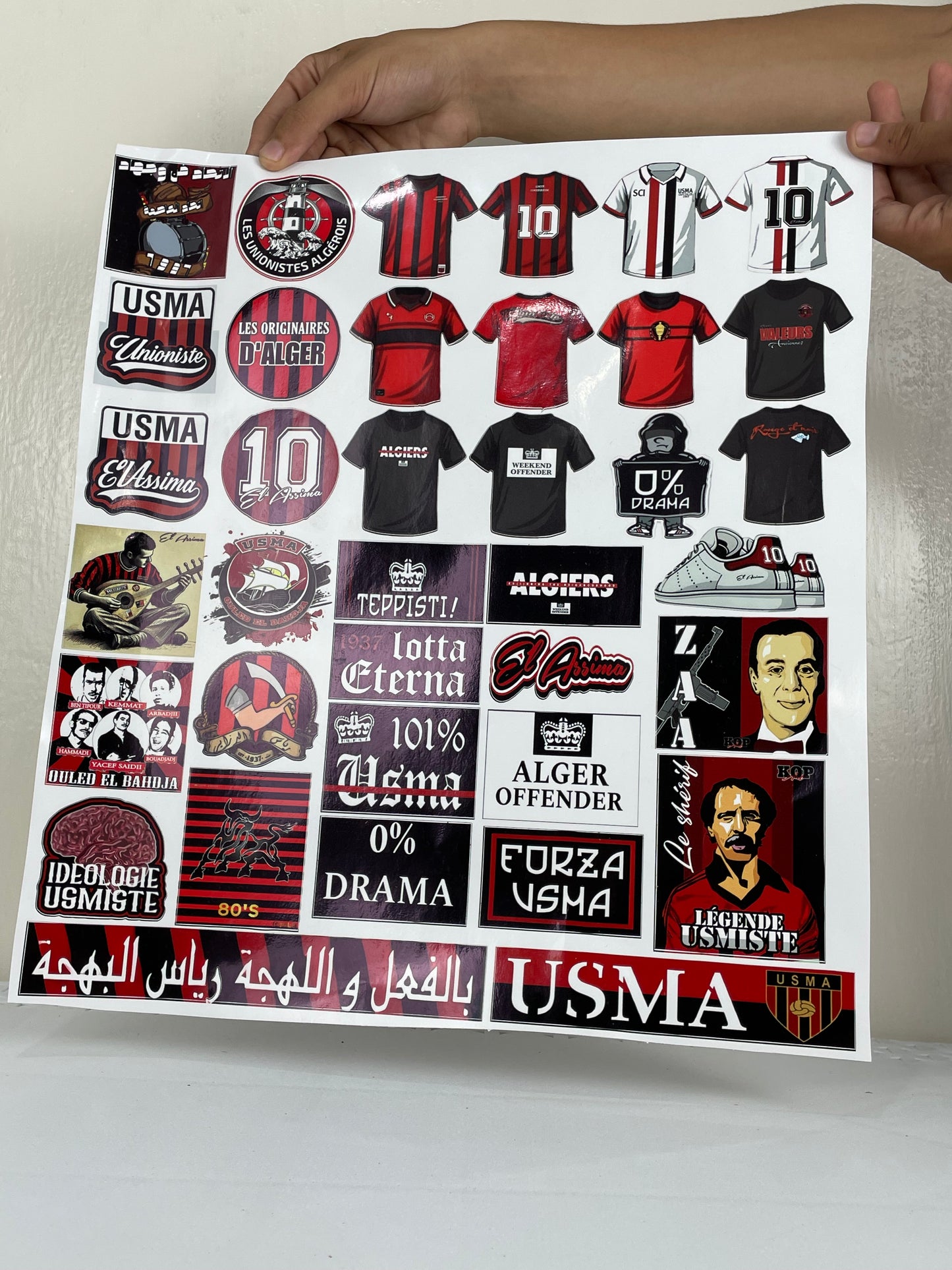 ROLO USMA- 85stickers