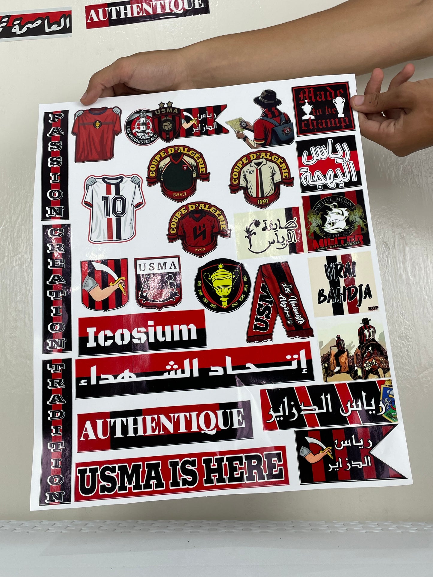 ROLO USMA- 85stickers