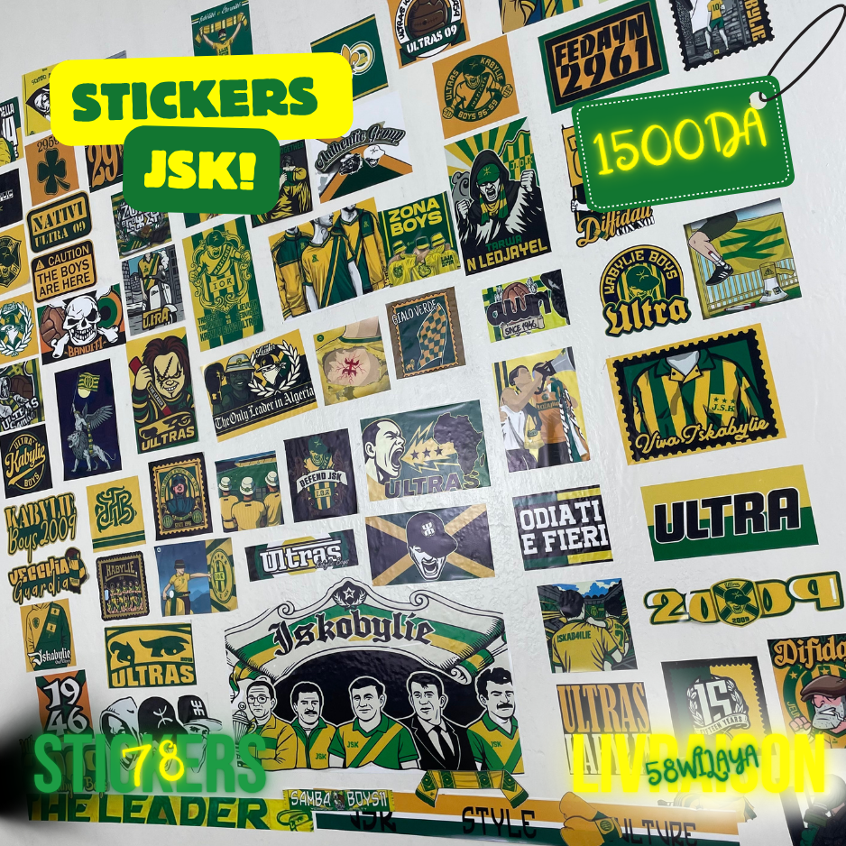 Rolo JSK – 75 Stickers 💚💛